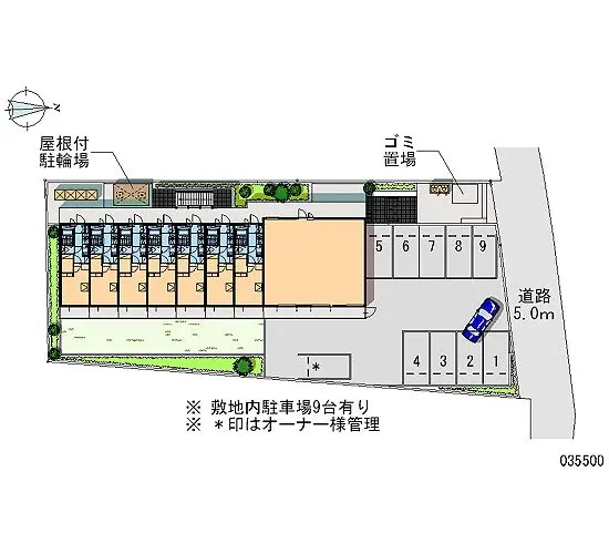 ★手数料０円★松戸市大谷口 月極駐車場